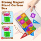 Magnetic2025 Edition Tiles Travel Kit 56 Piece Travel-Friendly STEM Building Blocks For Kids Screen Free Educational Gift Fall
