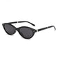Sunglasses Foldable Cat Eye Vintage Narrow Frame UV400 Protection Travel-Friendly Pocket Shades Fall 2026 Trend Gift