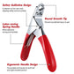 Stainless Steel Pet Nail Clipper - Dog & Cat Grooming Device for Compact to Medium Pets, Nail Maintenance