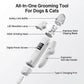 USB-C Battery-Powered Dog Cat Trimmer 2026 – 2-in-1 Pet Nail Clipper & Grinder with LED Blood Line Light