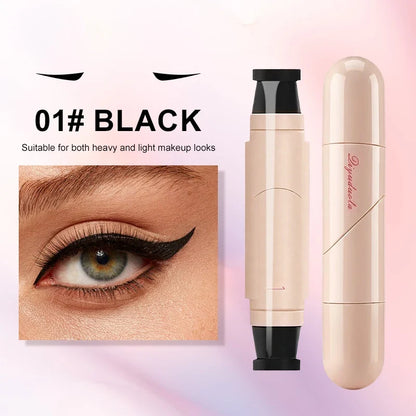 Waterproof2026 Edition Eyeliner Stamp Pen Rotating Cat Eye Device Sweat Proof Long Lasting for Beginners TikTok Viral Fall