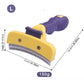 Stainless Steel Pet Grooming Brush - Anti-Lice Comb for Dogs & Cats, Hair Maintenance Supplies