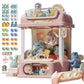 Coin-Operated Interactive Doll Machine Game - Fun Christmas Gift for Kids