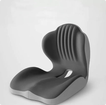 Comfort-Grip Lumbar Support for Office Chair and Car, Stress Relief – Memory Foam Seat Cushion