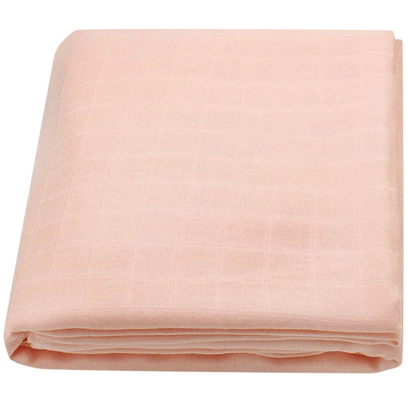 Muslin Bamboo Swaddle Blanket 120x120 Cm Floral Newborn Bedding Fall 2025 Breathable Eco Friendly Baby Gift