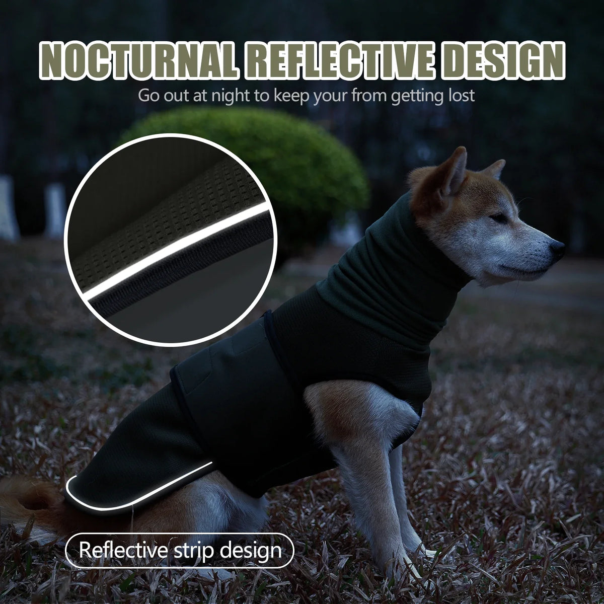 Anxiety Dog Vest Calming Coat TikTok Viral All Seasons Thunder and Fireworks Relief For Pets