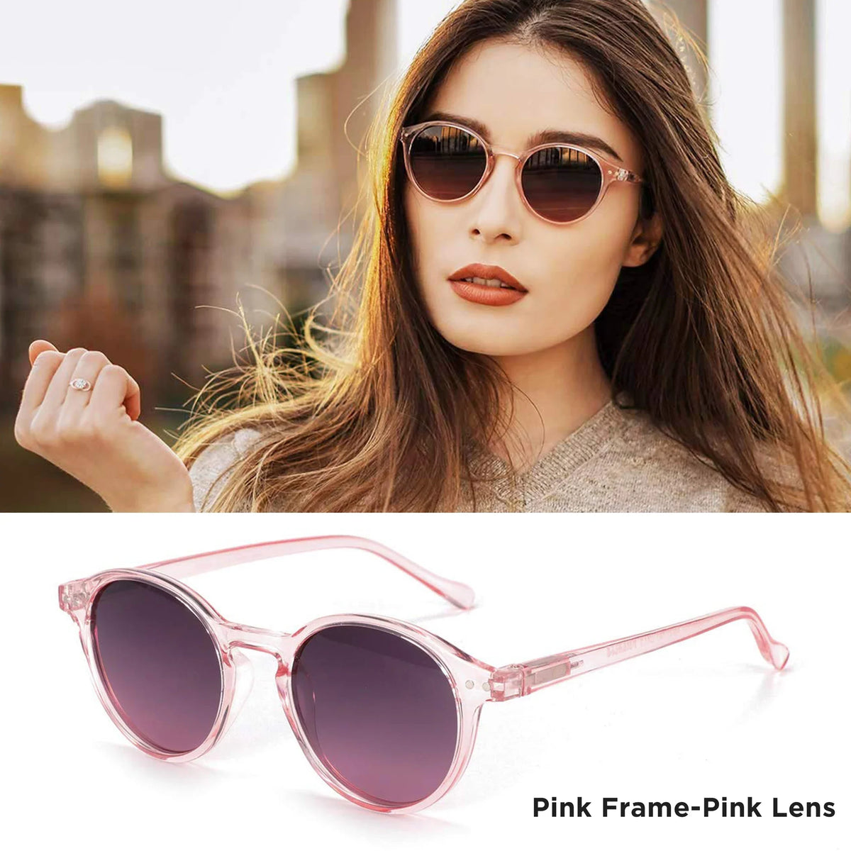 Sunglasses Polarized Round Retro Unisex Eyewear Summer 2026 Trend UV400 Protection