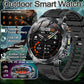 Smart Watch Military Grade Outdoor Fitness Tracker 10ATM Water-Resistant 100 Plus Sports Modes Fall 2025 Gift