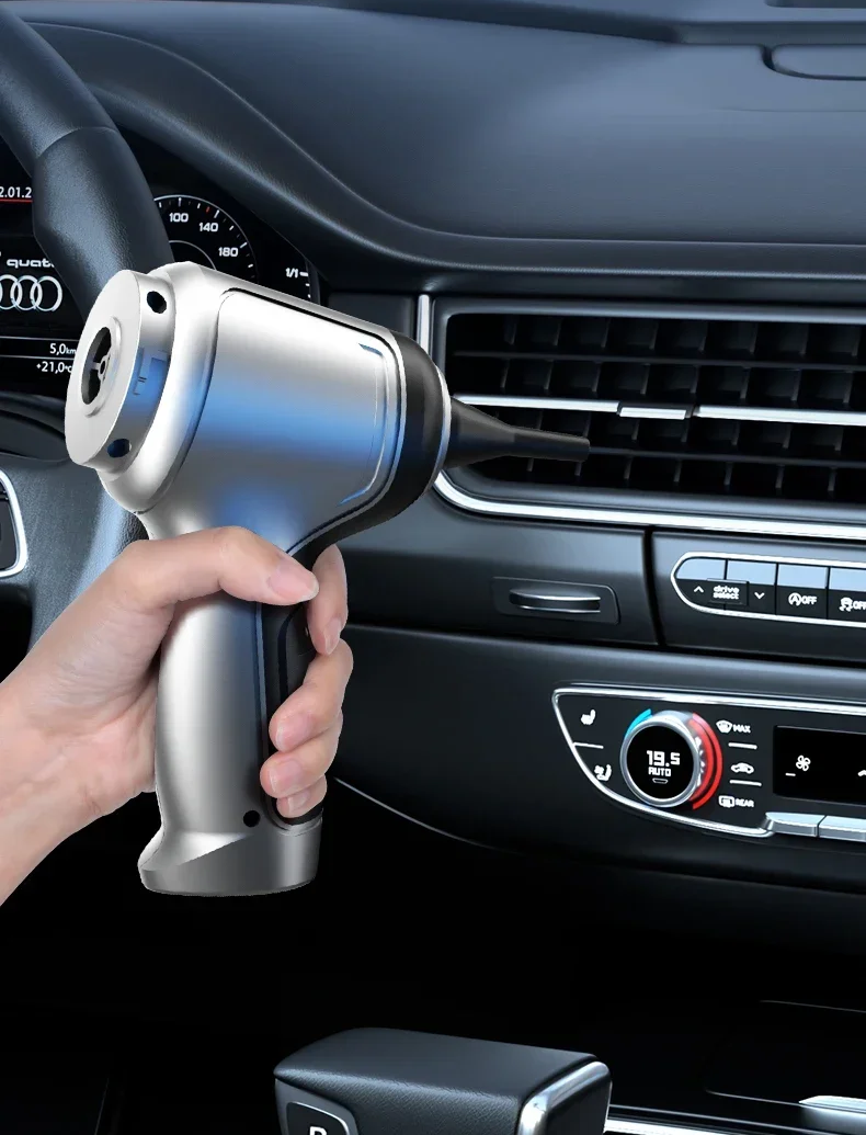 Cordless Car Vacuum Cleaner 95000Pa Travel-Friendly 4000mAh