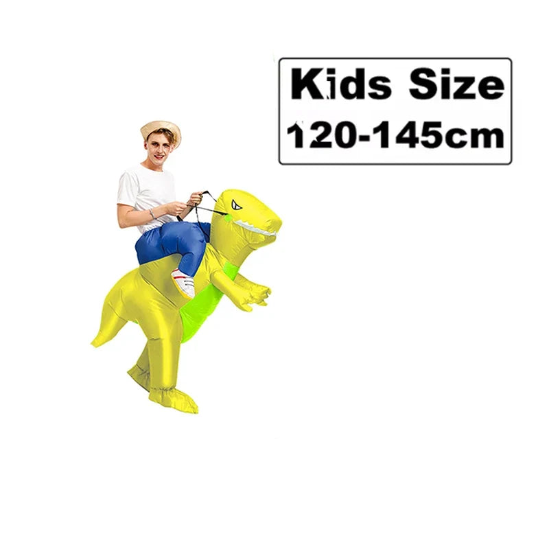 Alien Halloween Inflatable Costume for Kids & Adults - Funny Cosplay Suit for Parties