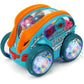 Toy Speedlite Car with LED Lights & Music for Boys Girls, Dynamic Transparent Luminous Car