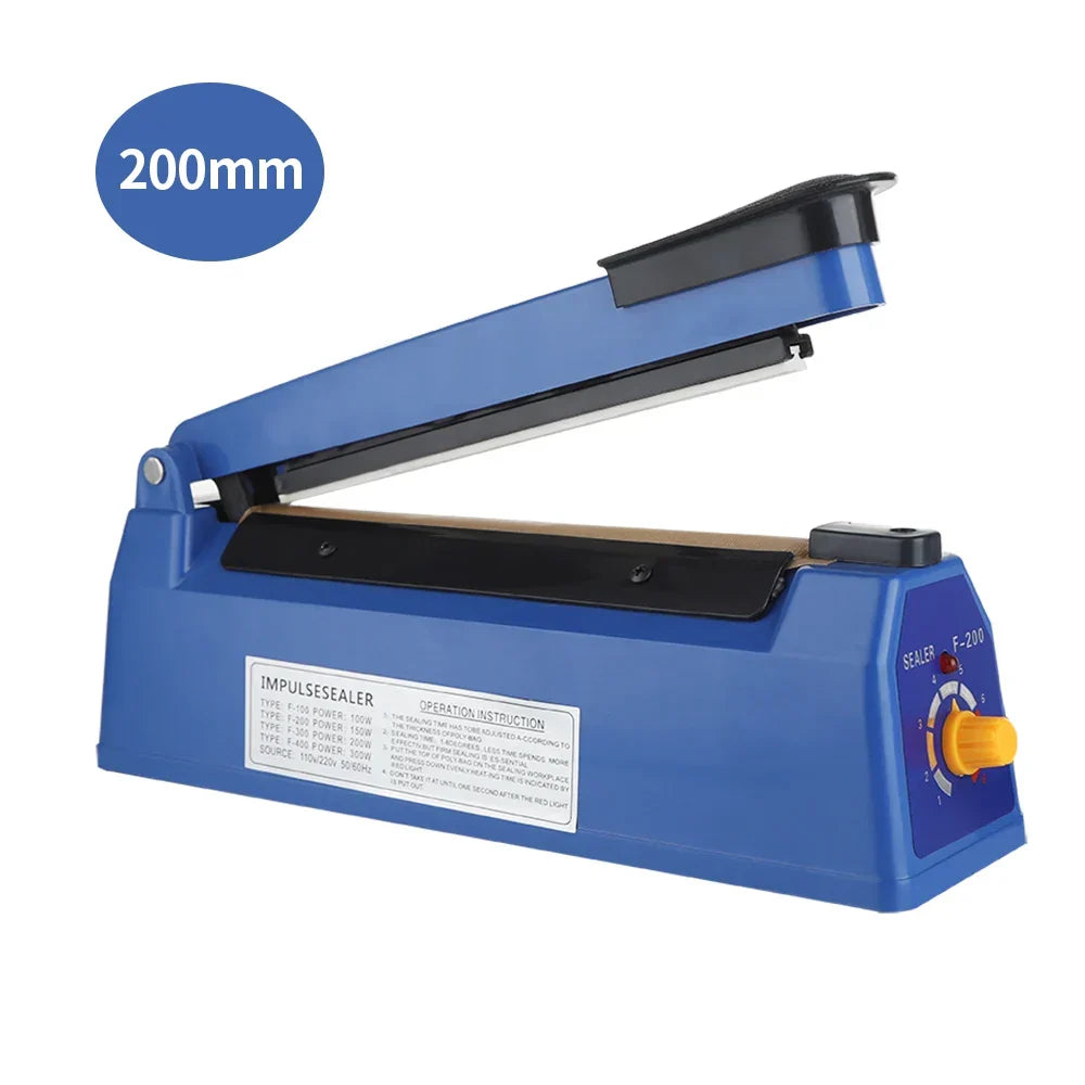 Heat Sealer 8 Inch Hand-Held Impulse Bag Sealer Travel-Friendly Packaging Device Fall 2025 Airtight Food Storage