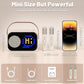 Kids2025 Edition Karaoke Machine Travel-Friendly Bluetooth Speaker With 2 Cordless Microphones Party Gift