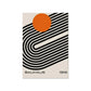 Bauhaus Abstract Patterned Posters Vertical Canvas Art