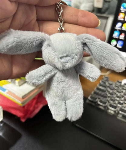 Rabbit Plush Keychain Cute Bunny Bag Charm Plush Gift