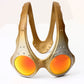 Sunglasses2026 Edition Metal Frame Oversized Round Lens Eyewear For Outdoor Cycling TikTok Viral Retro
