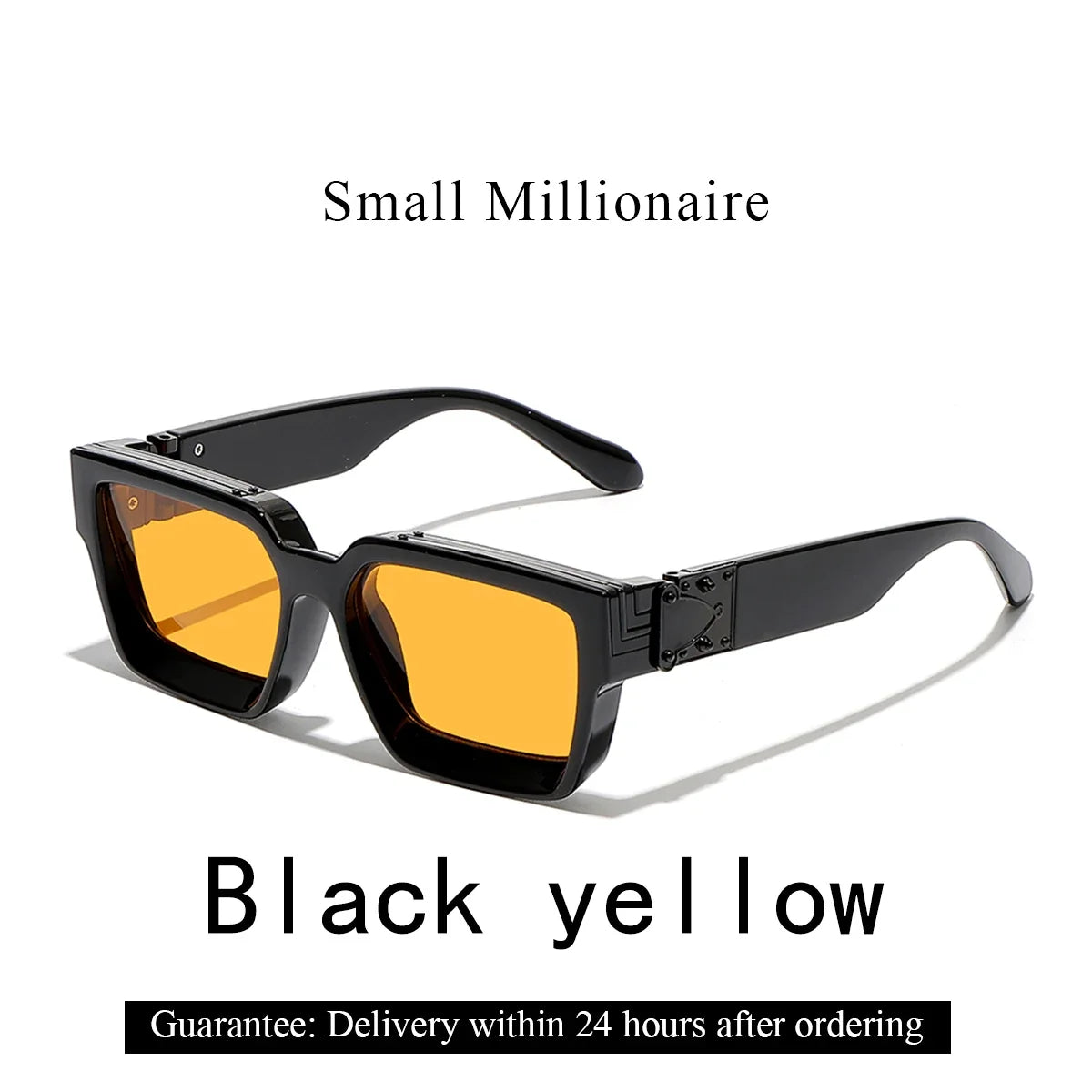 Sunglasses Black Retro Square Shades Deluxe Fashion Eyewear Fall 2026 Trend Gift Idea