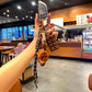 Rope Woven Bowknot Keychain With Cute Pastry Charms