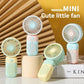 New Hand-Held Charging Fan - Cute Mini USB Pocket Fan for Students