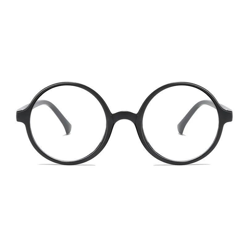 Kids2026 Edition Glasses Round Frame Korean Style Clear Lens Photo Prop Back To School