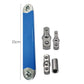 Two-Way Impact Socket Ratchet Vehicle Hand Device 2026 – Travel-Friendly Offset Extension Wrench 4-Adapter Kit