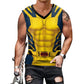 Deadpool & Wolverine Inspired Superhero Compression Tank Top - Great for Cosplay