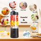Travel-Friendly Blender 6-Blades Smoothie Maker Summer Essentials 2026 Battery-Powered On The Go Juicer