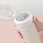 Stainless 380ml Steel Vacuum Flask With Straw Girls Thermos
