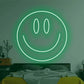 Neon LED Sign 35cm USB Powered Smile Face Wall Hanging Night Light Bedroom Decor Fall 2025 Gift