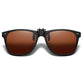 Polarized Photochromic UV Anti-Glare Driving Goggles, Vintage Square Style, Fall 2025 Safe Driving – Night Vision Clip-On Sunglasses