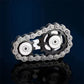 Spinner Fidget Metal Chain Gear EDC Rainbow Focus Toy