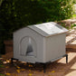 Dog House Water-Resistant Foldable Pet Cave Bed Compact Outdoor Winter 2025 Cozy Washable Shelter For Puppies