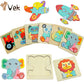 Wooden 3D Animal and Vehicle Puzzle for Kids, Educational Montessori Toy for Cognitive Development and Fine Motor Skills