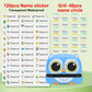 Customized Name Stamp Kit - Engraved Water-Resistant Baby Name Seal, Great Kindergarten Gift