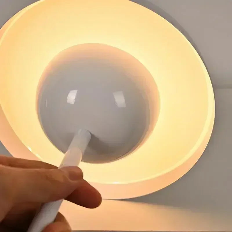 Battery-Powered Table Lamp Scandinavian Flower Bud With Iron Touch Switch Fall 2026 Household Decor For Bedroom Or Nightstand