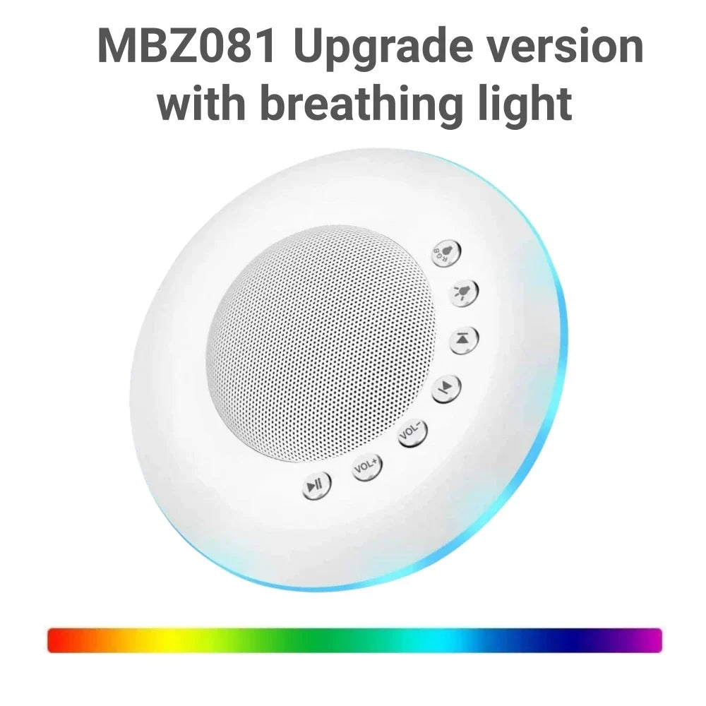 White Noise Machine USB Battery-Powered Travel-Friendly Baby Sound Machine 28 Soothing Sounds Memory Fall 2025 Calming Sleep Aid