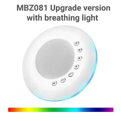 White Noise Machine USB Battery-Powered Travel-Friendly Baby Sound Machine 28 Soothing Sounds Memory Fall 2025 Calming Sleep Aid