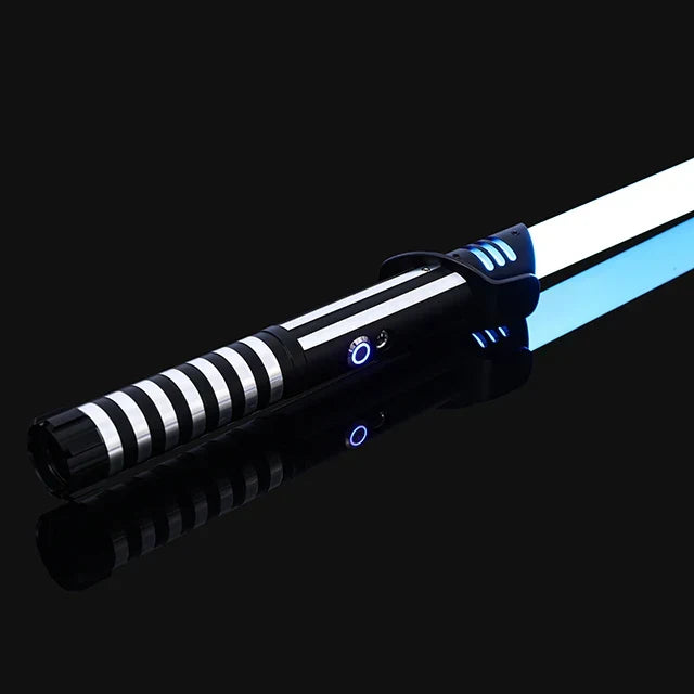 Lightsaber RGB Metal Hilt Sword Toy Cosplay 2025 Collectible Prop Battery-Powered Flashing LED Gift