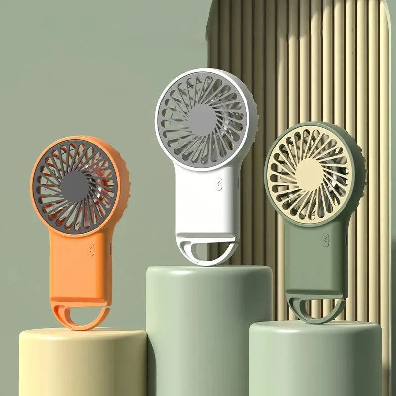 Mini Wind Travel-Friendly USB Desktop Fan with Hook