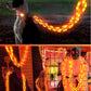 Solar Battery Halloween Chain Lights Water-Resistant 8 Modes