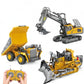 Remote Control Excavator Toy 4x4 Sturdy Alloy Construction Vehicle TikTok Viral Fall 2025 Kids Gift
