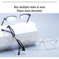 Light Blue Blocking Glasses Photochromic Rectangle Eyewear For Office And Computer Use Fall 2026 TikTok Viral Gift
