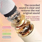 Karaoke Travel-Friendly Bluetooth Speaker With Microphone Mini FM Radio Back To School 2025 Gift Idea