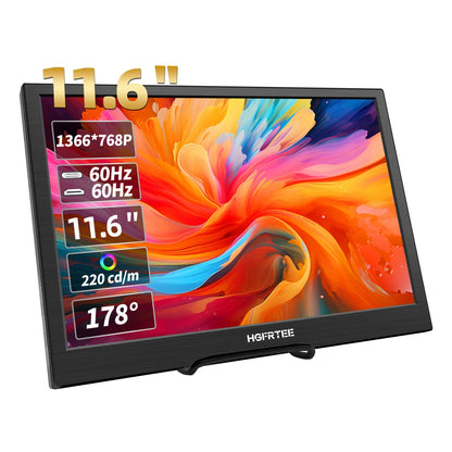 Travel-Friendly Monitor 11.6 Inch HDMI Gaming Second Screen