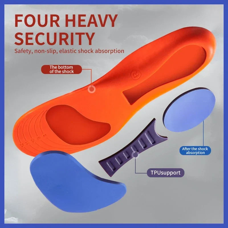 Orthotic2025 Edition Insoles Silicone For Shoes Arch Support Insole With Shock Absorption Plantar Fasciitis Relief Fall
