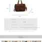 multi-pocket, casual commuter tote, oversized – Relaxed women's corduroy messenger bag
