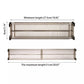 Flexible Drawer Divider Partition Storage Organiser - 2pcs Kit Household Organizers, No Tools Needed