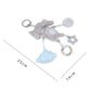 Elephant Plush Rattle Newborn Sensory Toys Plush Bell