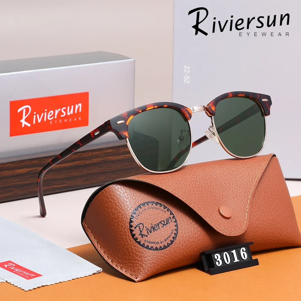 Unisex Outdoor Eyewear, TikTok Viral Fall 2026 Gift – Sunglasses UV400 Polarized Square Frame