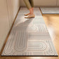 Minimalist Japanese Cream Anti Slip Floor Mat Kitchen